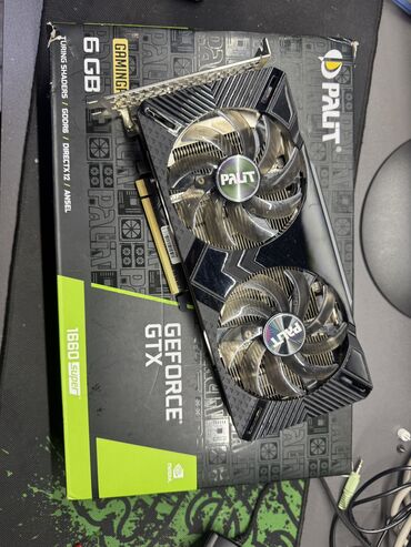Видеокарты: Видеокарта, Б/у, Palit, GeForce RTX, 6 ГБ, Для ПК