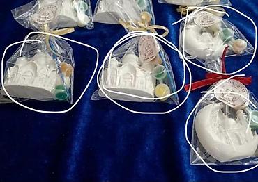 Fiqurlar: Fiqur, Gips, rəng - Ağ — 8