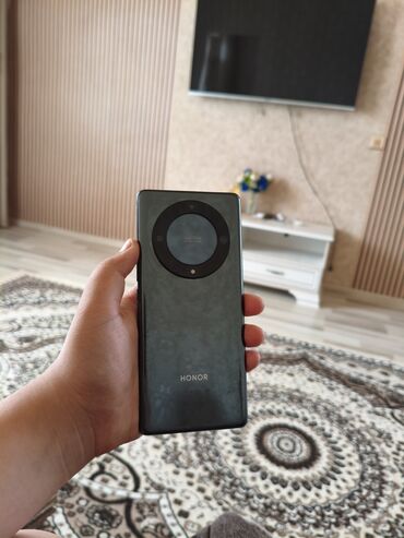 cat s60: Honor X9a, 128 GB, rəng - Qara, Zəmanət, Barmaq izi, Simsiz şarj