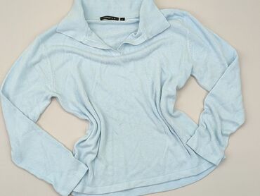 t shirty oversize w serek: Sweter, L, stan - Zadowalający