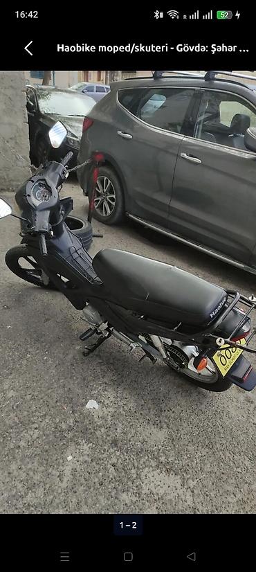 salam moped velosiped: Haobike moped/skuter – şəhər içi rahat hərəkət üçün praktik və — 1
