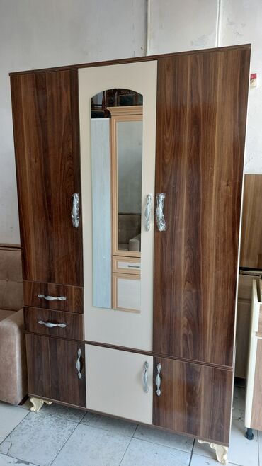 paltar şkafları: Yeni, Açılan, 3 qapılı Düz dolab, Qarderob, paltar dolabı, Azərbaycan