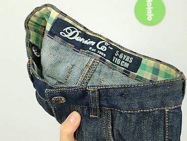 ccc stich: Spodnie jeansowe, DenimCo, 5-6 lat, 116, stan - Idealny — 4