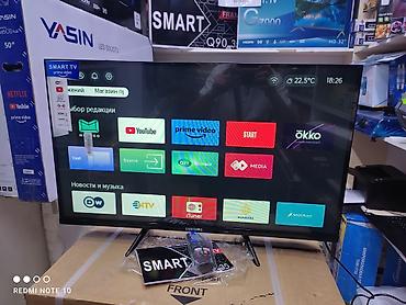 ТВ жана Видео: Телевизор samsung 32q90 smart tv с интернетом youtube 81 см диагональ3 — 2
