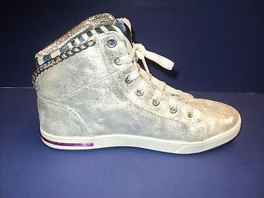 Детская обувь: Высокие кеды для девочек Skechers Twinkle Toes Shuffles. - Цвет — 2