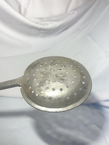 duru yağlar: Metal süzmə qaşıq (deşikli kepçe) - Material: tam metal/gövdə və — 4