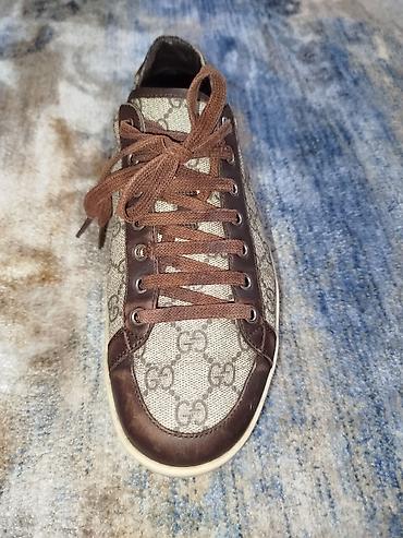кеды gucci: Мужские кроссовки, 42, Gucci, Б/у, цвет - Коричневый — 3