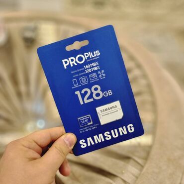 video dayə: Mikro Yaddaş Kartı Samsung Pro Plus 128 GB Klass10 V30 Oxuma Sürət 160