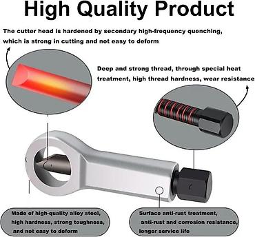 Ostali ručni alati: Razbijač matica (nut splitter) – ručni alat za brzo uklanjanje — 8