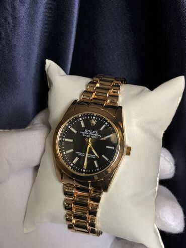 Qol saatları: Yeni, Qol saatı, rəng - Qızılı — 2