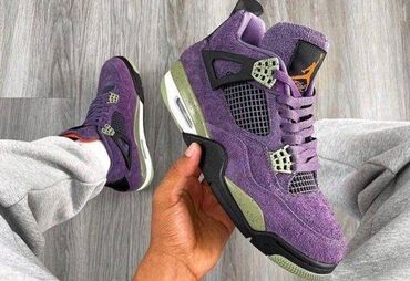 кроссовки nike air jordan: Кроссовки, 38.5, Nike, Новый, цвет - Фиолетовый, Самовывоз, Платная доставка