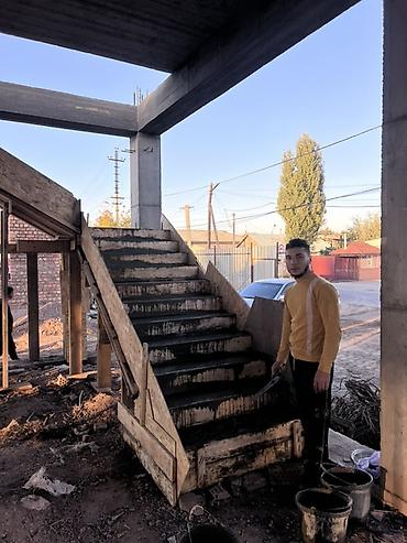 Бетонная лестница Наружные, Бесплатная консультация, Форма лестницы: Прямая at lalafo.kg Бетонная лестница Наружные, Бесплатная консультация, Форма лестницы: Прямая