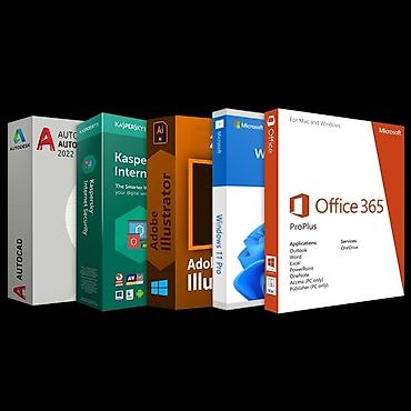 yük: Windows əməliyyat sistemləri,adobe servisləri,autocad,antivirus — 2