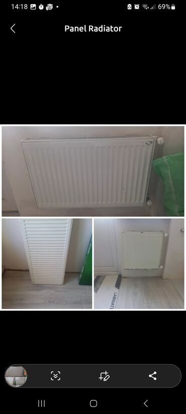 ikinci əl radiatorlar: İşlənmiş Panel Radiator Ünvandan götürmə, Kredit yoxdur