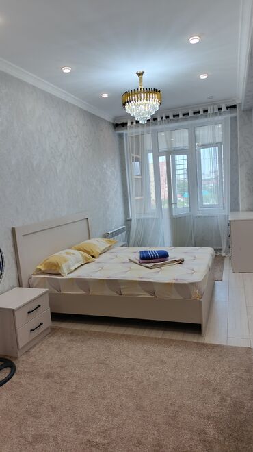 комната с подселением в бишкеке: 2 бөлмө, Душ кабинасы, Жаздык, жууркан-төшөк каптары, Кондиционер