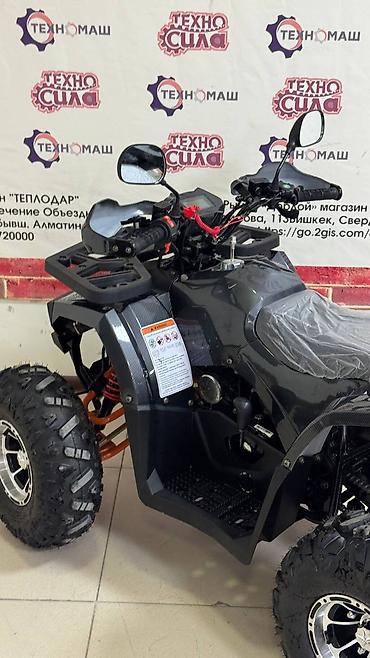 децкий квадроцикл: ATV 125 Carbon от компании ТЕХНОМАШ!!! — стильный подростковый — 3