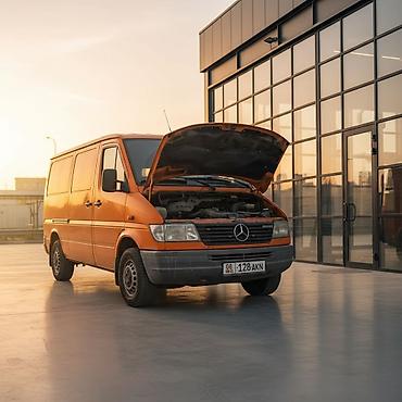 sprinter бортовой: Mercedes-Benz Спринтер: 1999 г., 2.9 л, Механика, Дизель, Пикап — 4