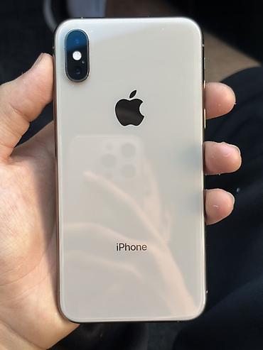 iphone xs: IPhone Xs, Новый, 64 ГБ, Серебристый, Зарядное устройство, Чехол, Кабель, 76 % — 1