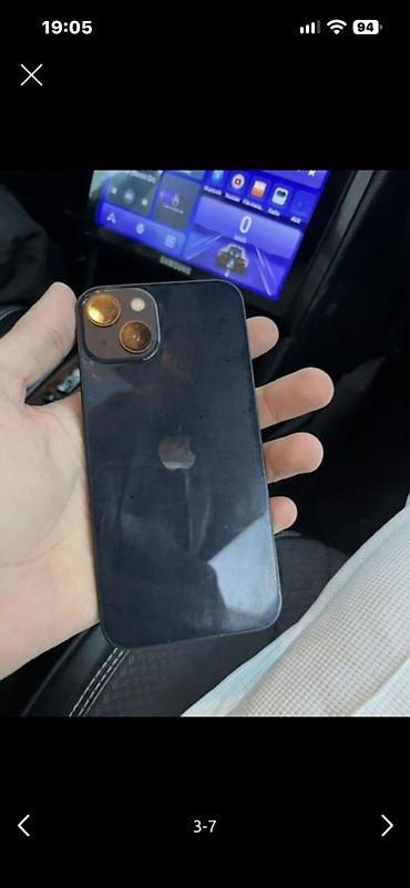 kohne ev telefonu: IPhone 13, Qara, Face ID — 4