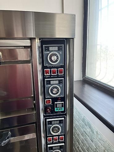 pizza sobası: Peşəkar üçmərtəbəli elektrik soba – restoran, pizzaxana, çörək və — 3