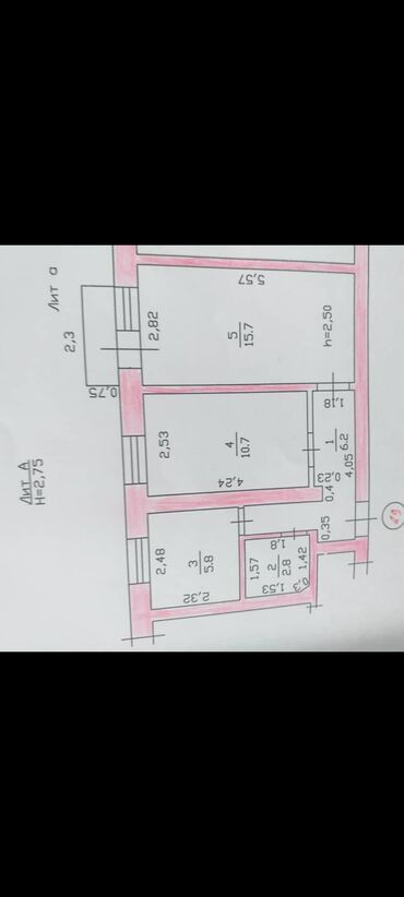 индивидуальные квартиры: 2 комнаты, 49 м², Индивидуалка, 4 этаж