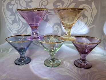 Čaše: Case za sladoled,vintaz kristalno staklo. Case za — 2