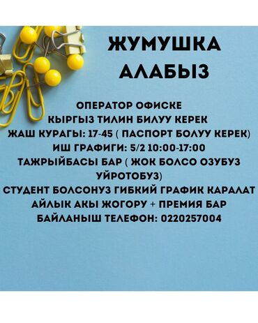 работа реализатора на дордое на 2020 г: Жумуш 🔥🔥🔥
