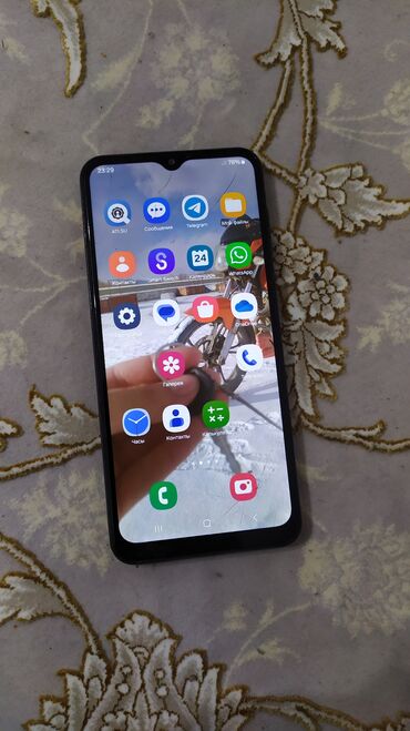 Samsung: Samsung Galaxy A13, Б/у, 64 ГБ, цвет - Черный, 2 SIM