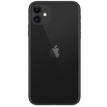 купить айфон дешево оригинал: IPhone 11, Колдонулган, 128 ГБ, Black Titanium, Заряддоочу түзүлүш, Каптама, 100 %