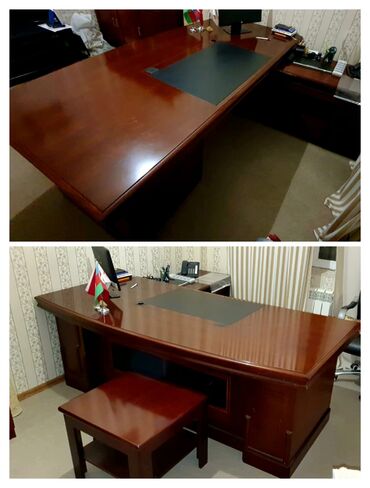 ucuz ofis masaları: İşlənmiş, Müdir üçün, Dördbucaq masa