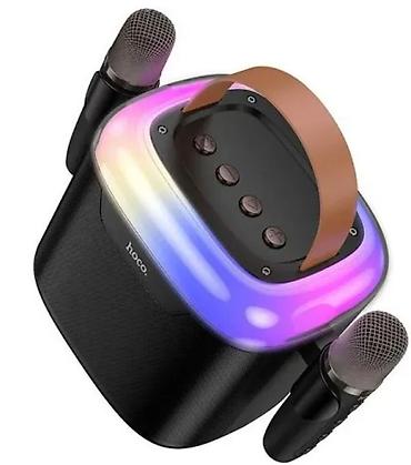 rant ace: Беспроводная Bluetooth колонка "HOCO" DS69 для караоке с 2 микрофонами — 2