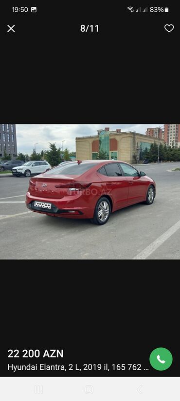 Hyundai: Hyundai Elantra: 2 l | 2019 il Sedan — 4