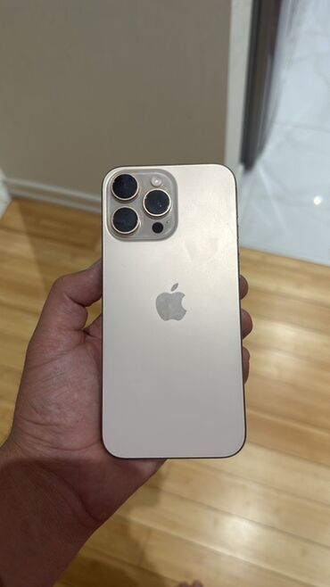iphone x max qiymeti: IPhone 16 Pro Max, 256 GB, Gümüşü, Face ID