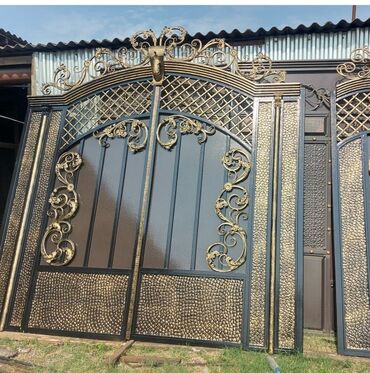 Həyət darvazaları: Metal EN MMC olaraq istədiyiniz forma və ölçüde demir işlerinin -da lalafo.az — 27 Həyət darvazaları: Metal EN MMC olaraq istədiyiniz forma və ölçüde demir işlerinin — 27