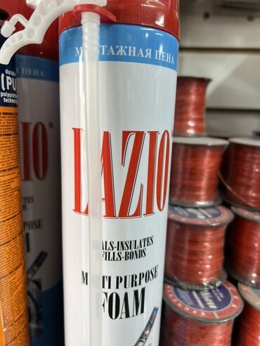 клей для кладки: Многоцелевая монтажная пена Lazio предназначена для герметизации