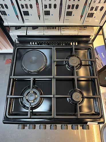 90: Газовая плита Ferre LUX F6TS31E5-GB, 60 см - Рабочая поверхность: 4 — 3