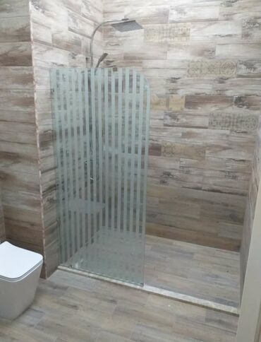 Duş kabinaları, arakəsmələr: Yeni Üstü açıq kabina, Düzbucaqlı, Pulsuz çatdırılma — 23