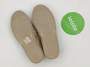 charm's paris: Damskie espadryle „Collection Paris” – złote, brokatowe - Rozmiar: 36 — 3
