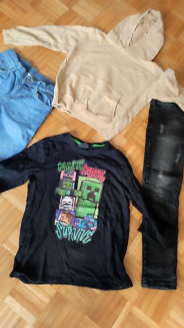 Paketi dečije odeće: Mix dečije garderobe – približno za uzrast 6–10 godina (procena po — 13