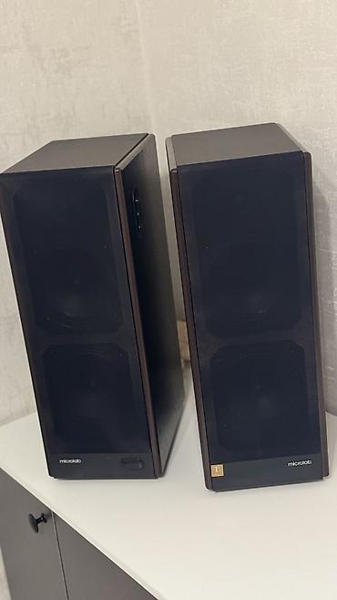 акустические системы 2.0 с микрофоном: Microlab solo7C в Идеальном Состоянии весь комплект цена 11000сом — 2