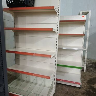 Rəf vitrinləri: Mağaza və marketlər üçün divar və ikitərəfki vitrin rəflər Vitrin — 7