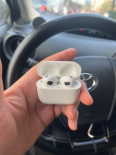 Qulaqcıqlar: İşlənmiş Simsiz (Bluetooth) Qulaqcıqlar, Apple, rəng - Ağ — 2