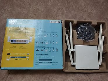 cat 5 kabel: TP-Link Archer C24 AC750 Dual Band Wi‑Fi Router Hər şeyi işləkdir — 2