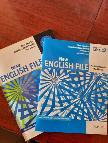 fil fiquru: New English File kitablari. Tezedir. Hec istifade olunmayib