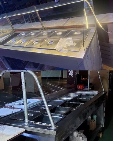 Digər biznes avadanlığı: 2 yemek dezgahı 12 gözludu qarşısının şuşeside var .biri 850 manat