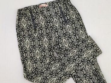 chaotic system spodnie: K.Zell, Material trousers for women, size XL (EU 42)