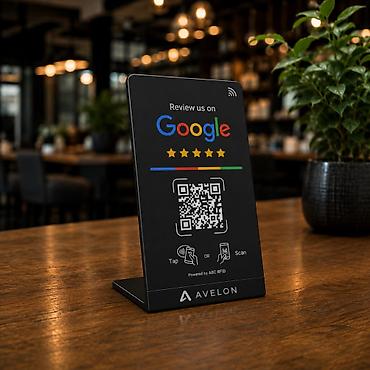 tunba: Google rəyləri üçün masaüstü NFC/QR stendi - Müştərilərinizin — 3