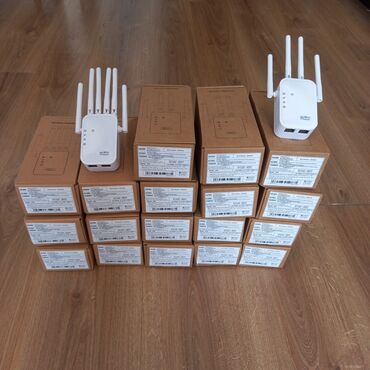 Modemlər və şəbəkə avadanlıqları: Wi‑Fi Siqnal Gücləndirici / AP / Repeater Xüsusiyyətlər: - 4 ədəd — 9