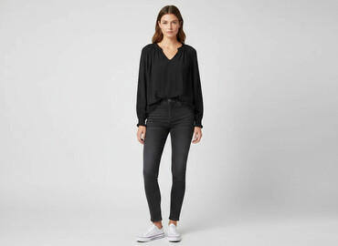 rajstopy z kokardkami h m: H&M, Women's blouse, size S