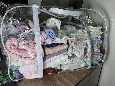 Другие детские вещи: Одежда для новорожденных 0-3мес
Все в хорошем состоянии 
Есть и новые